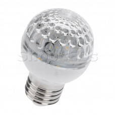 Лампа шар e27 9 LED ∅50мм зеленая, SL405-214